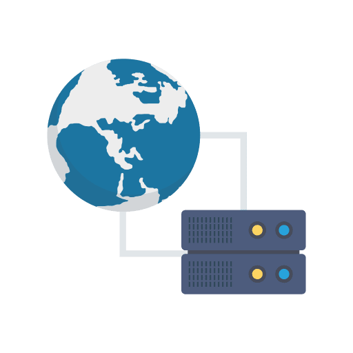 Server storage files servers icon