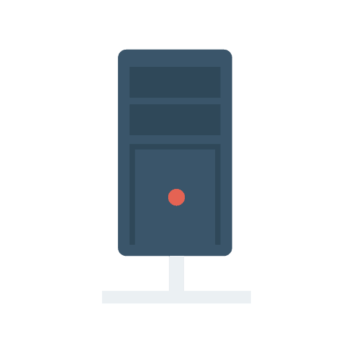 Computer tower technology computer tower icon