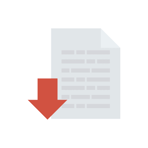 File installer download document icon