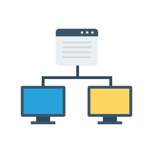 Network network social network browser icon