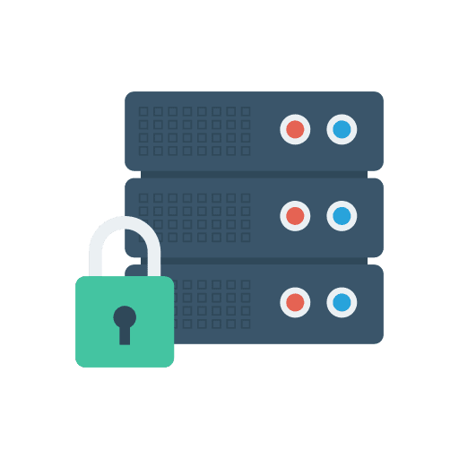 Server network storage servers icon
