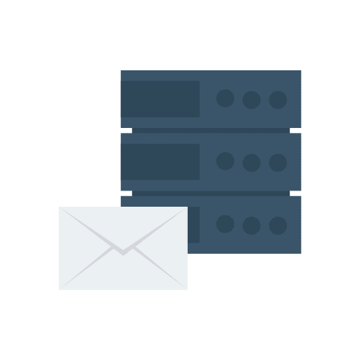 Server technology hosting storage icon