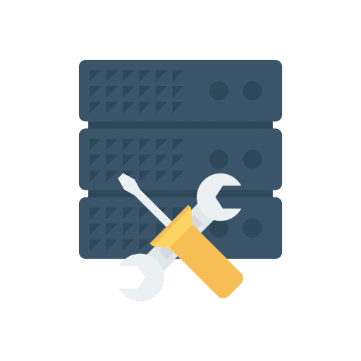 Server server network multimedia icon