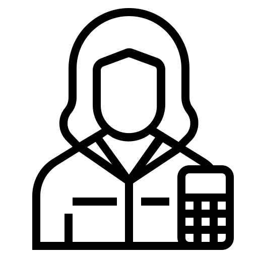 Accountant user avatar business icon