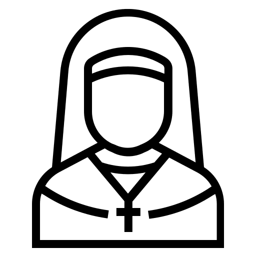 Nun cultures professions and jobs catholic icon