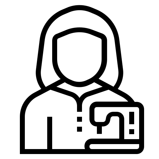 Tailor people thread tailor icon