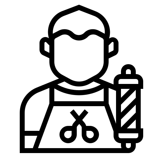 Barber job user profile icon
