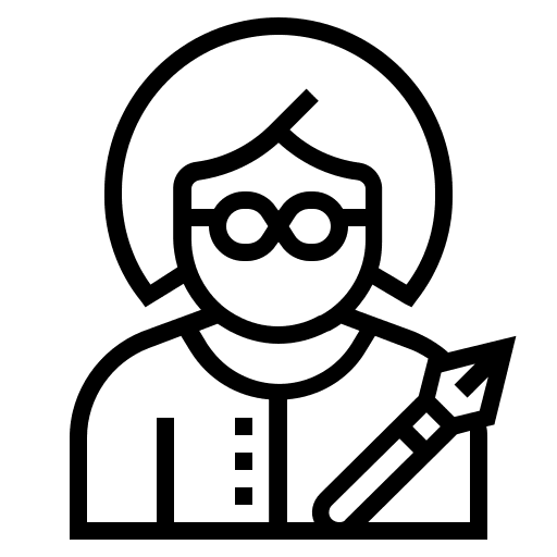 Writer literature avatar miscellaneous icon