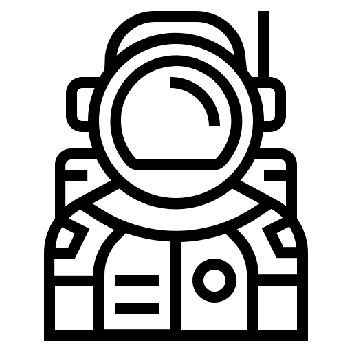 Astronaut avatar occupation nature icon