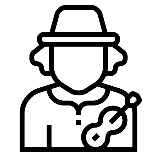 Musician orchestra mastery concert icon