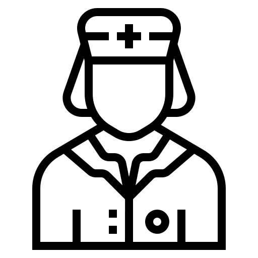 Nurse illness medical assistance medical icons icon