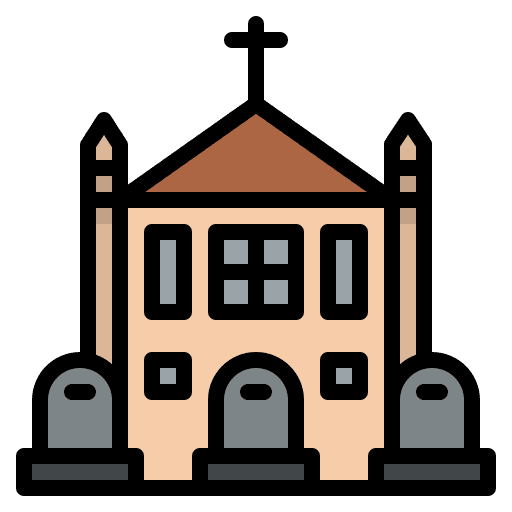 Cemetery grave cemetery death icon