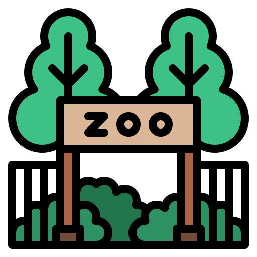 Zoo zoo wild life zoology icon