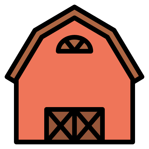 Barn barn buildings architecture and city icon