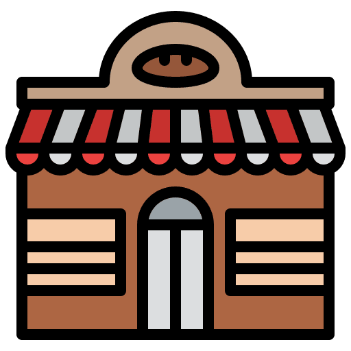 Bakery bakery buildings business icon