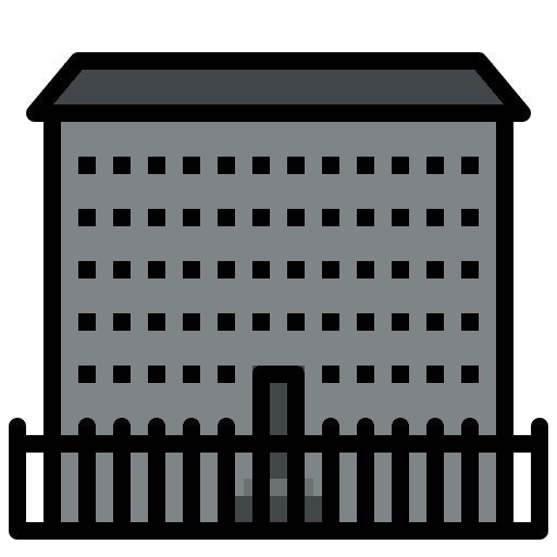 Prison buildings prison building icon