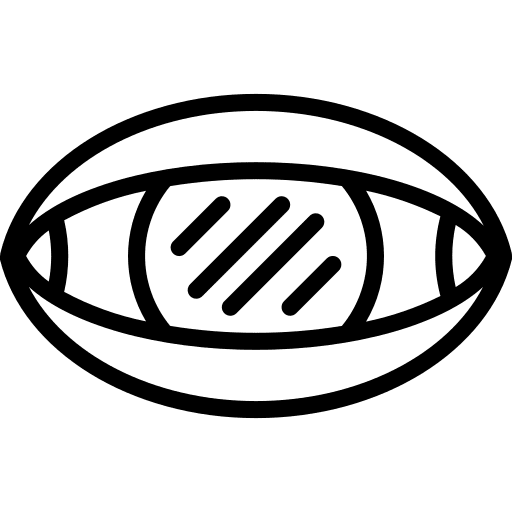 Cataract healthcare and medical illness organ icon