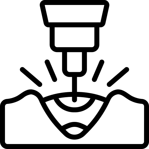 Eye eyes laser vision icon