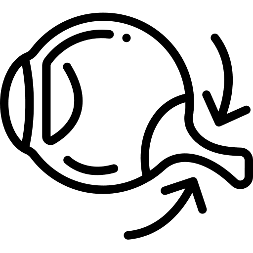 Eye medical healthcare and medical vision icon