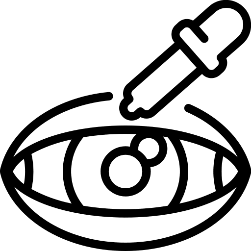 Eye drop medical medicine eye icon