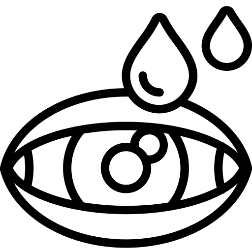 Eye drops vision ophthalmology eye drops icon