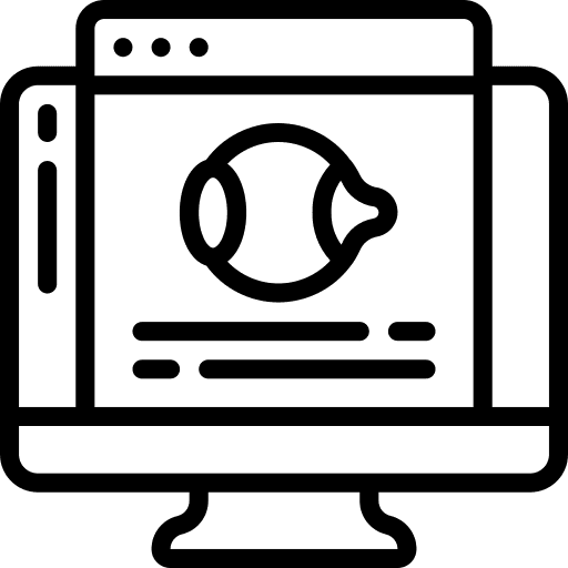 Eye organ education eye icon