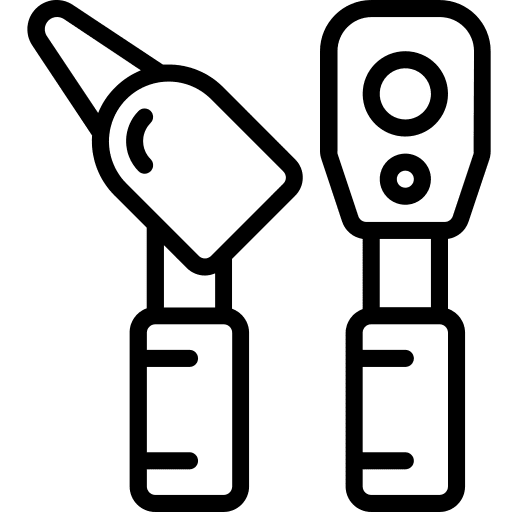 Eye test medical ophtalmology healthcare and medical icon
