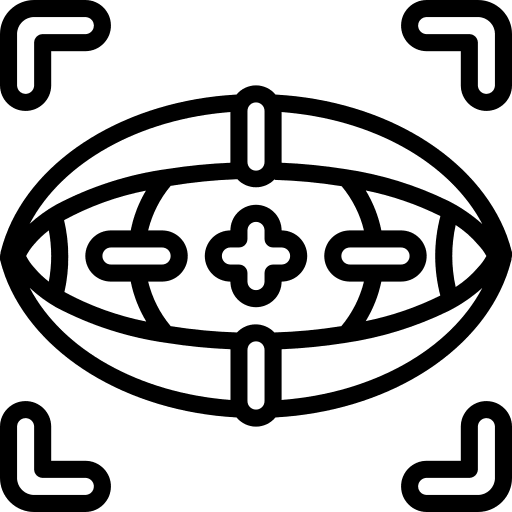 Focus view target focus icon