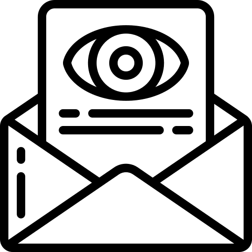 Notification medicine ophthalmology eye icon
