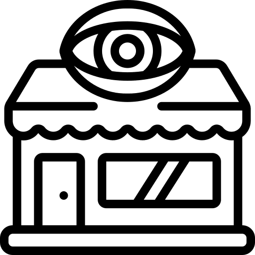 Optometrist medical architecture optometrist icon