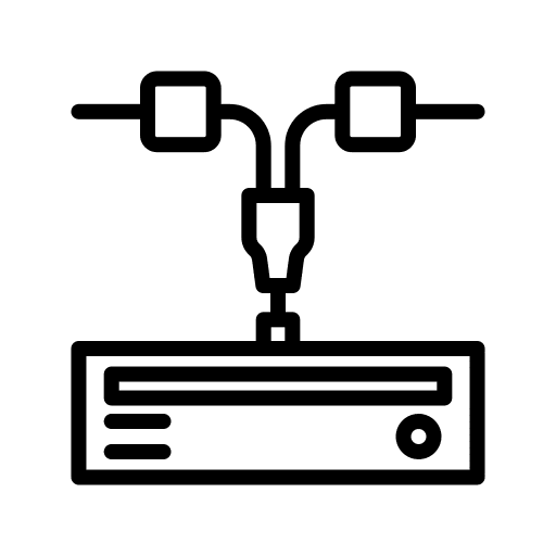 Electromyography electronics machine healthcare icon