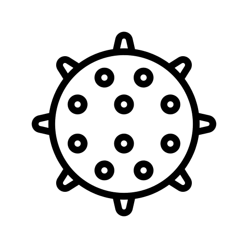 Massage ball yoga ball massage ball exercise icon