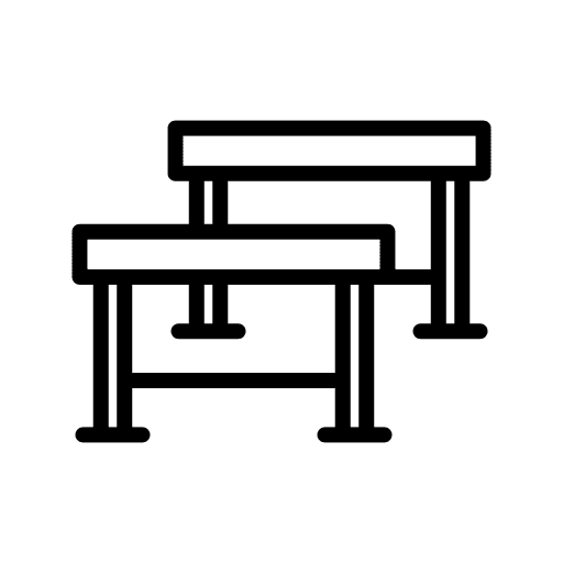 Parallel bars competition sports and competition parallel bars icon