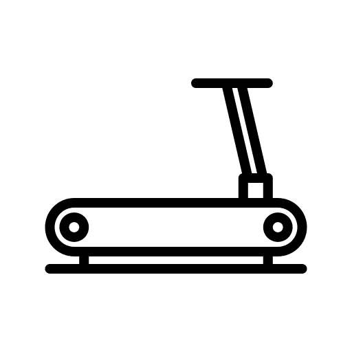 Treadmill wellness assistance rehabilitation icon