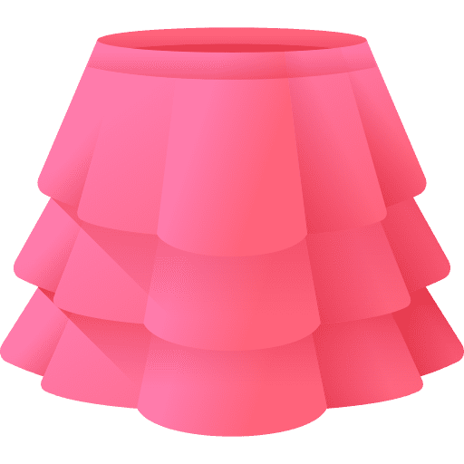 Skirt clothing femenine garment icon