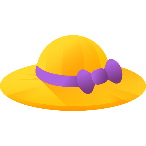 Hat pamela pamela hat accesory icon