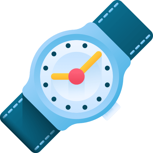 Watch timer clock wristwatch icon