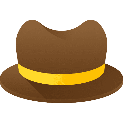 Hat fedora hat clothing accessories icon