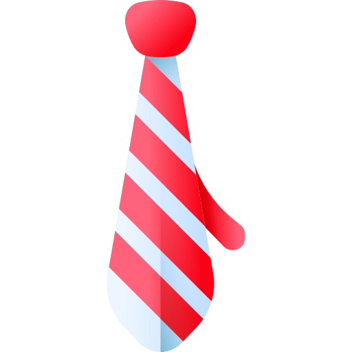 Tie stripes clothing elegant icon