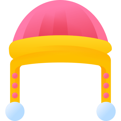 Winter hat beanie fashion clothes icon