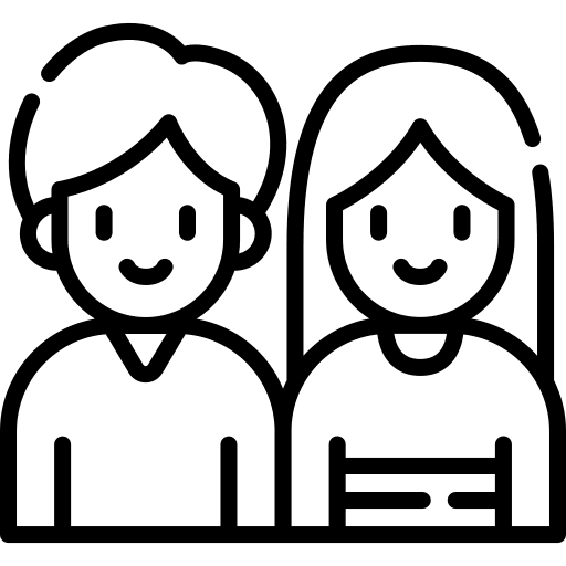 Brother child people boy and girl icon