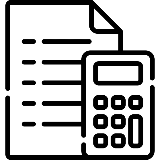 Income expense miscellaneous calculate icon