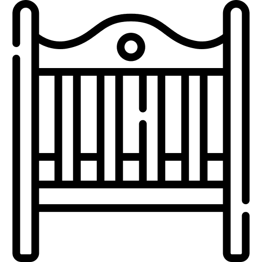 Cradle miscellaneous bed crib icon