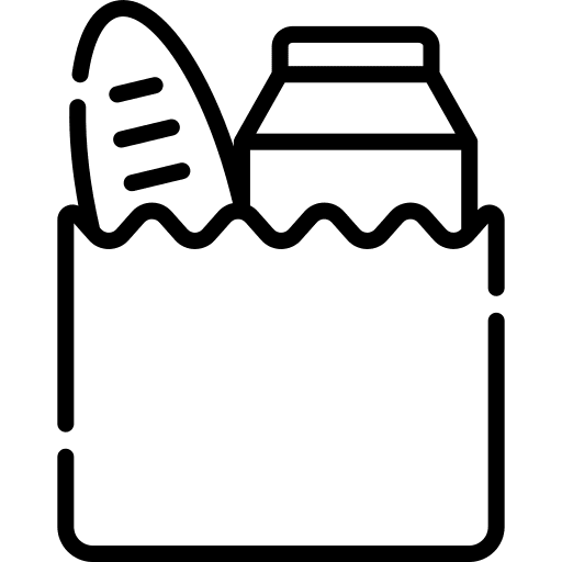 Groceries groceries grocery food icon