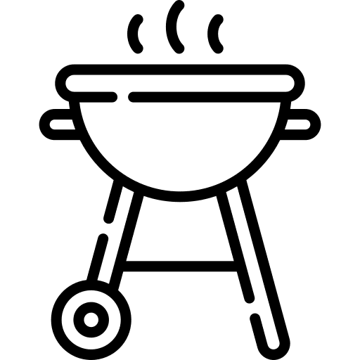 Barbecue travel barbecue food and restaurant icon