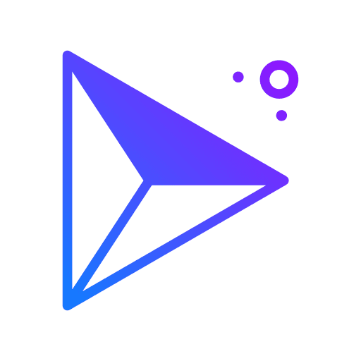 Triangle triangle button multimedia option icon