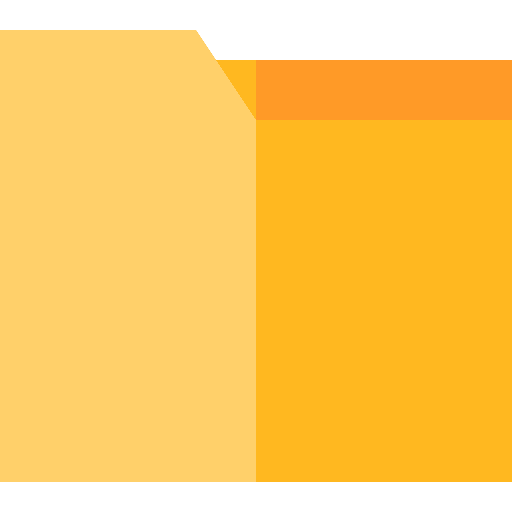 Folder storage office material folder icon