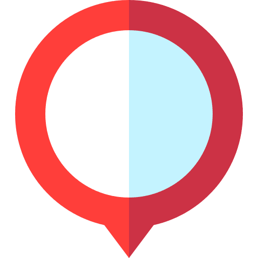 Location ui map powerpoint icon