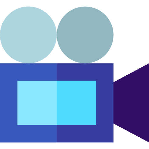 Video camera technology video camera photographic film icon