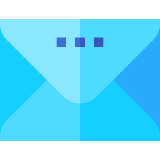 Email mail communications postcard icon